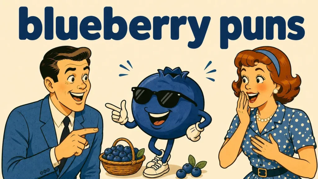 Blueberry Puns