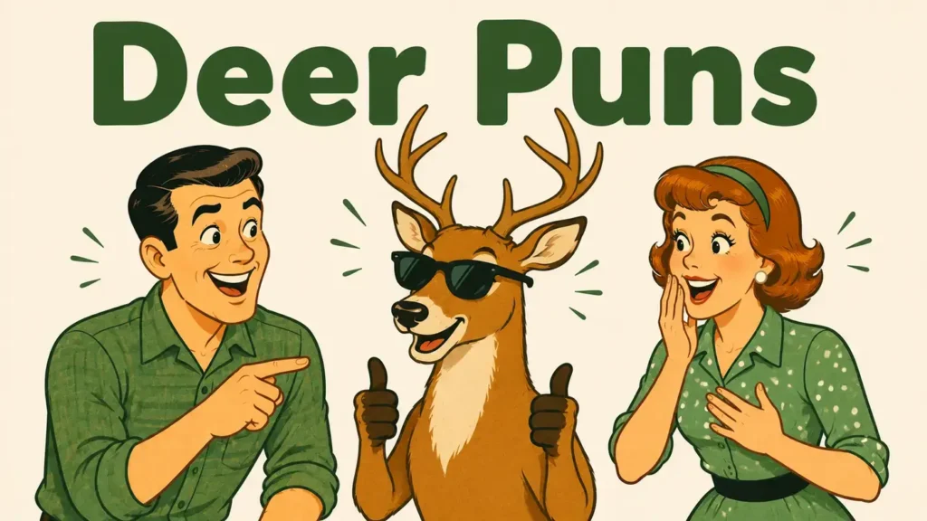 Deer Puns That’ll Buckle Your Funny Bone