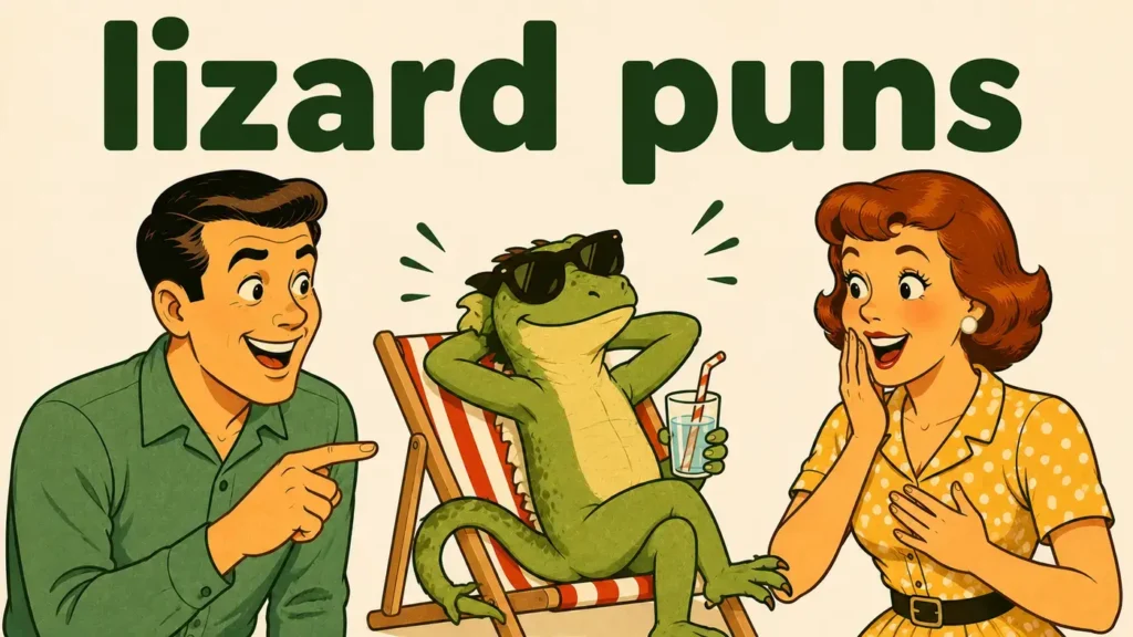 Lizard Puns