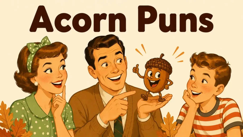 Acorn Puns That Are Acorny and Nutterly Funny