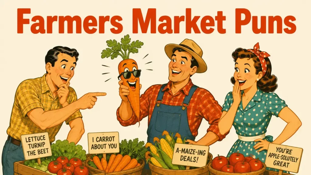Farmers Market Puns That’ll Harvest Big Laughs