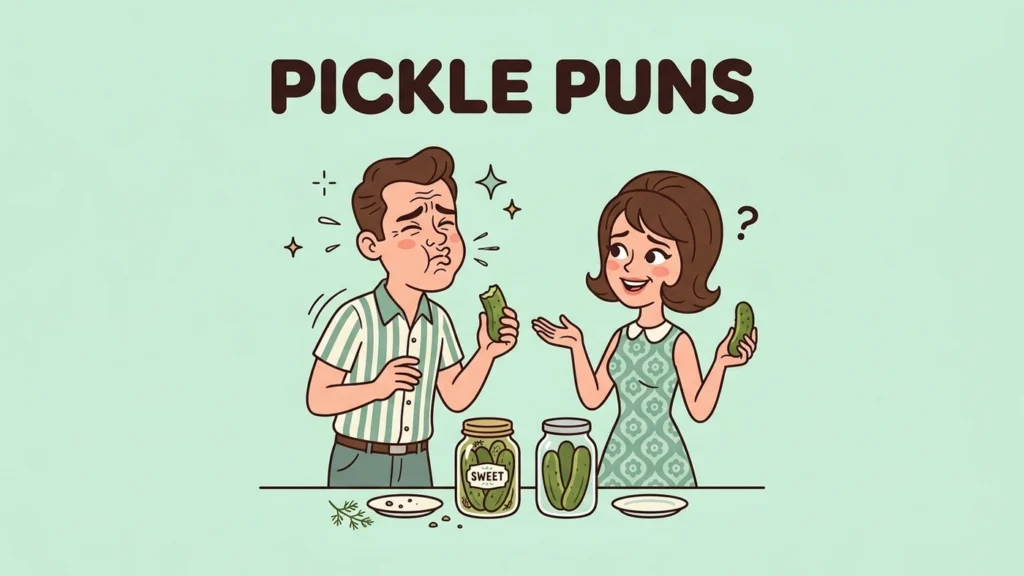 Pickle Puns That Are Dilliriously Funny and Brine Worthy