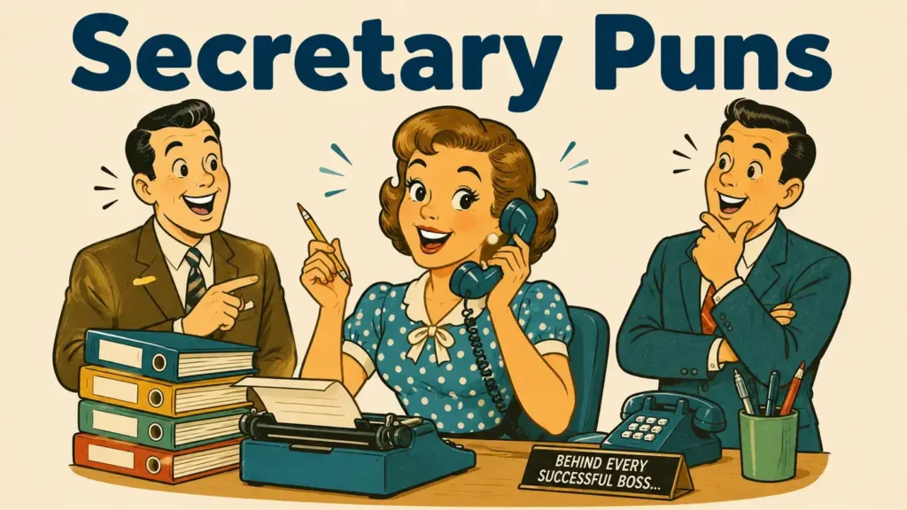 Secretary Puns