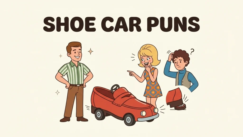 Shoe Car Puns That Are Shoeriously Drive and Sole Rushing Funny