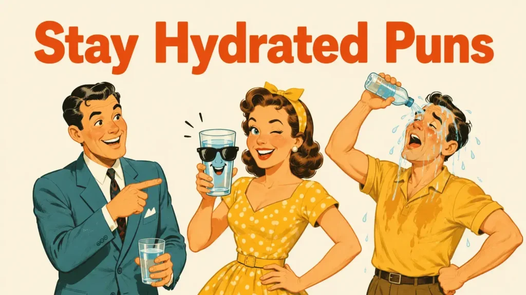 Stay Hydrated Puns