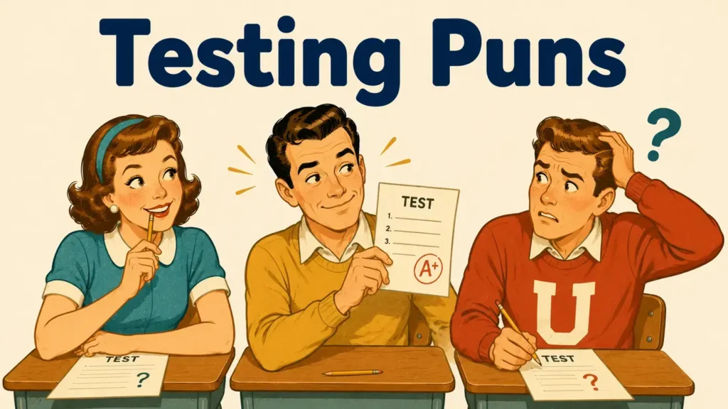 Testing Puns That Are Testtacular and Quizterfully Funny