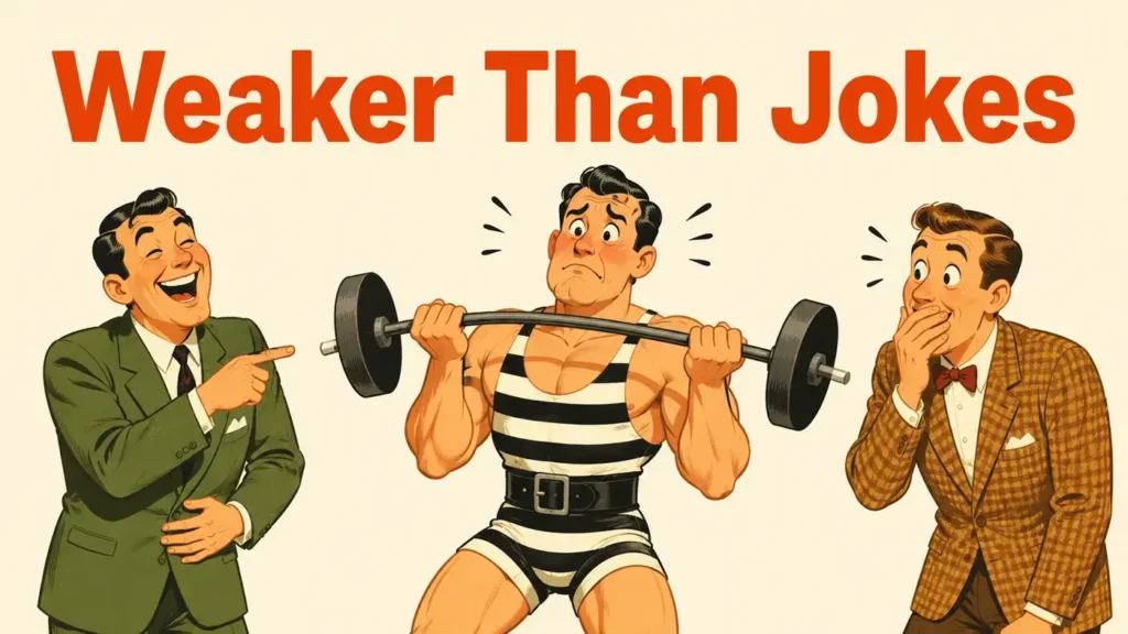 Weaker Than Jokes