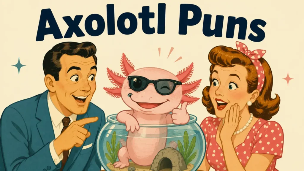 Axolotl Puns