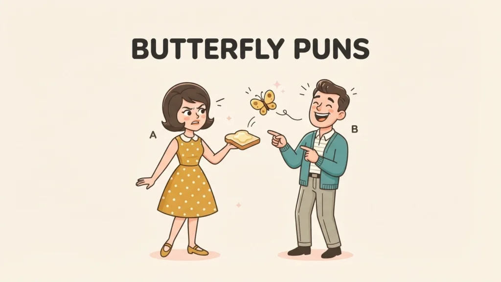 Butterfly Puns