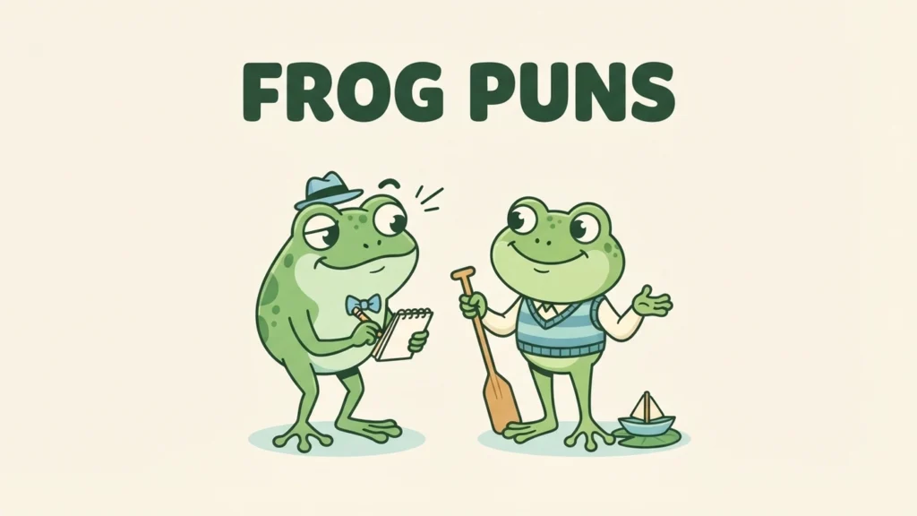 Frog Puns