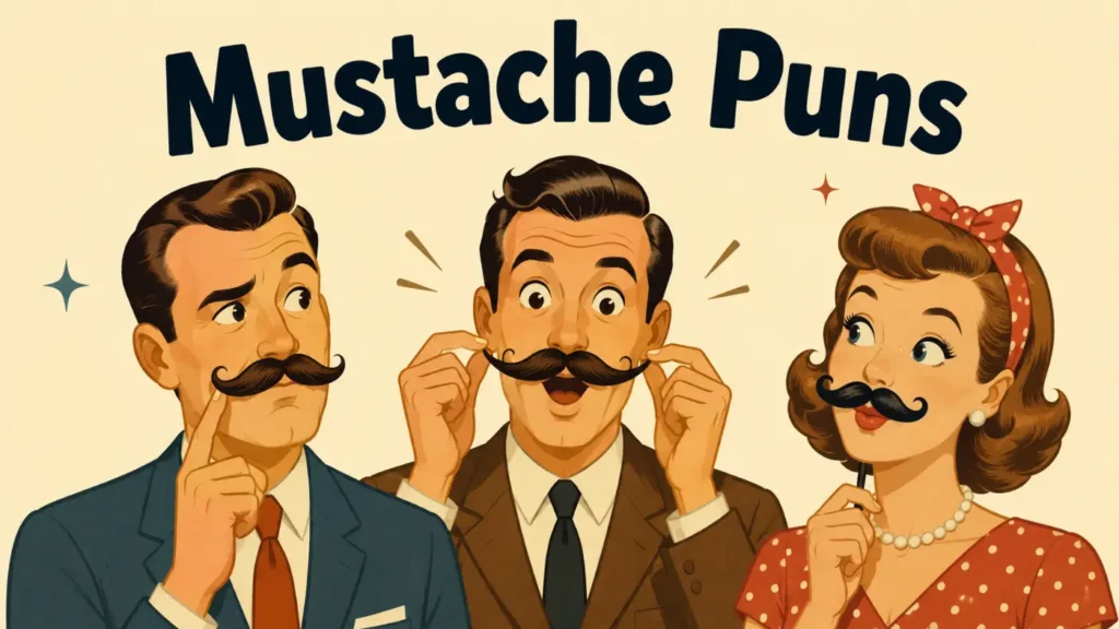 Mustache Puns
