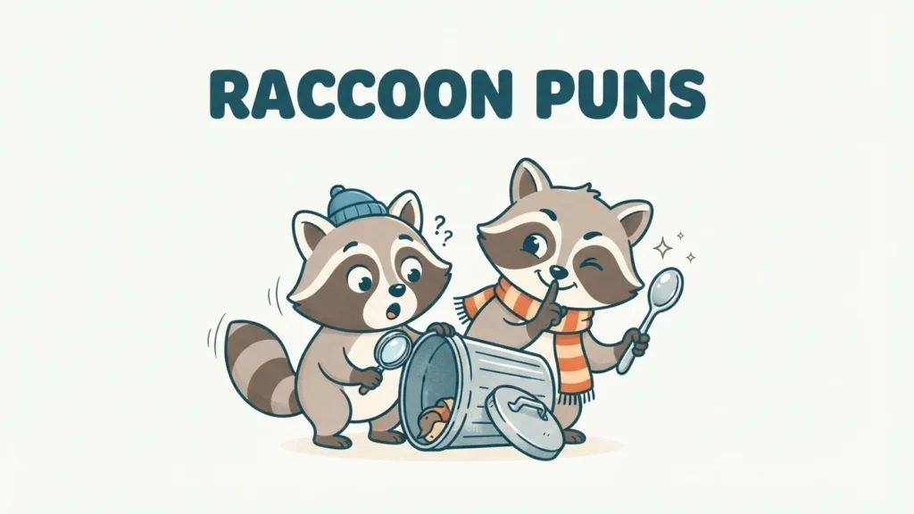 Raccoon Puns
