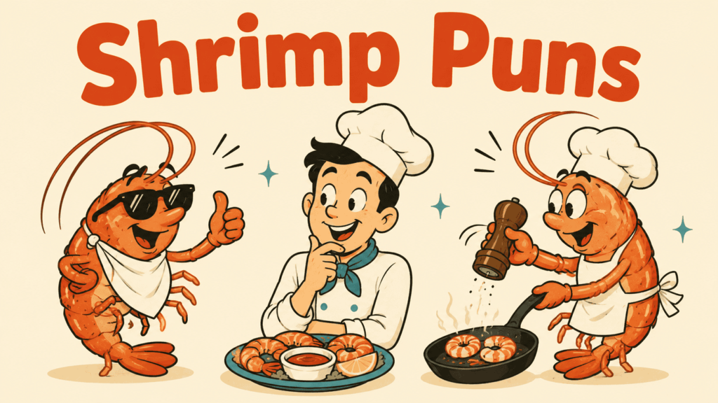 Shrimp Puns