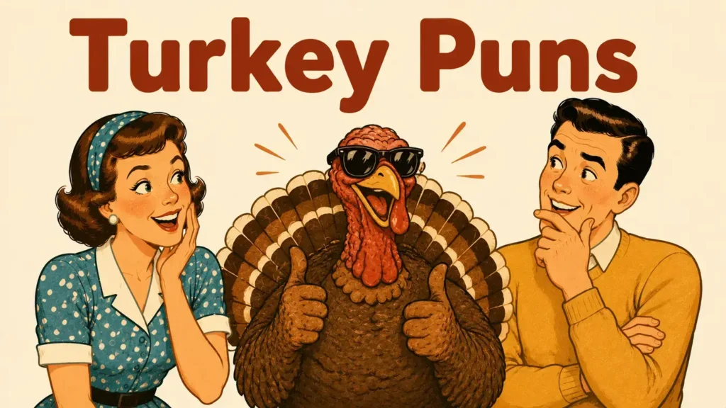 Turkey Puns That Are Gobbleicious and Feather Filled Funny