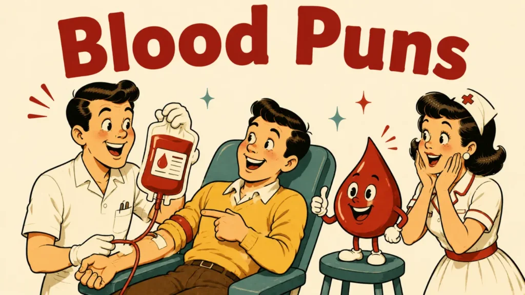 Blood Puns That Will Have You Laughing Vein and Again