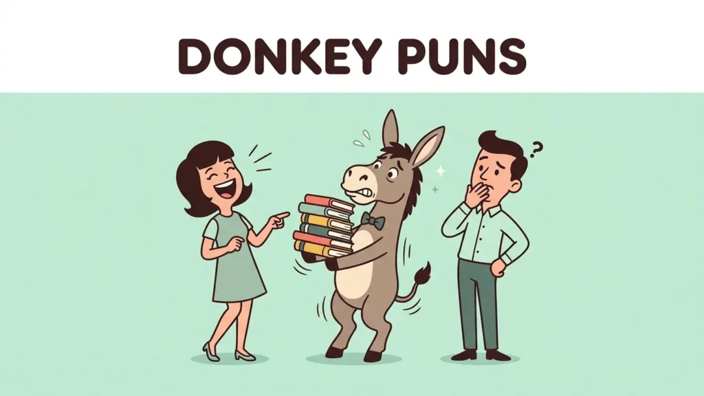Donkey Puns That Are Absolutely Assbraying