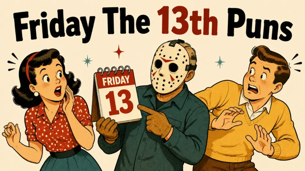 Friday The 13th Puns That Are Spooktacularly Funny