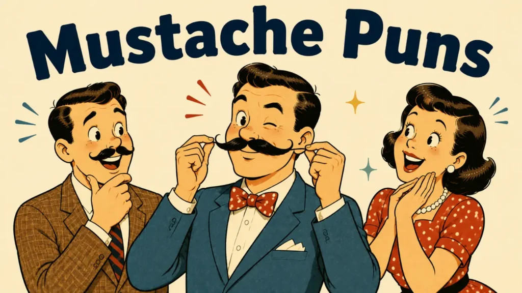 Funny Mustache Puns That Will Grow On You