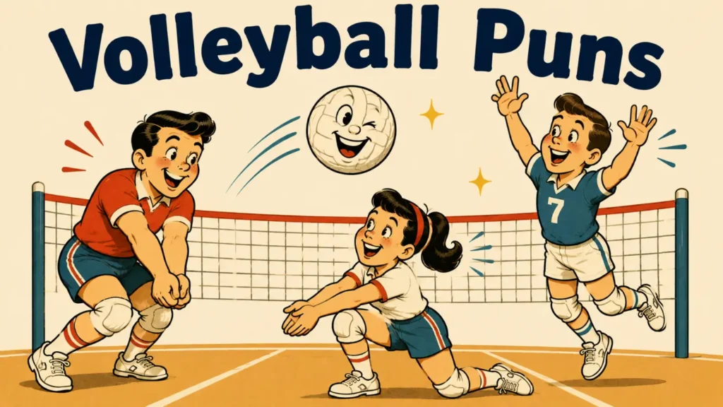 Volleyball Puns That Are Spikefully Funny and Netterly Clever