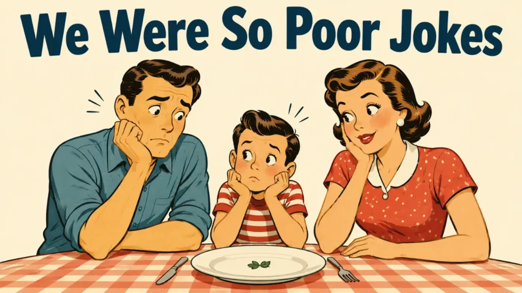 We Were So Poor Jokes